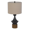 150W 3 Way Sterling Metal/Table Lamp - Cal Lighting