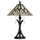 60W X 2 Metal/Resin Tiffany Table Lamp With Pull Chain Switches - Cal Lighting