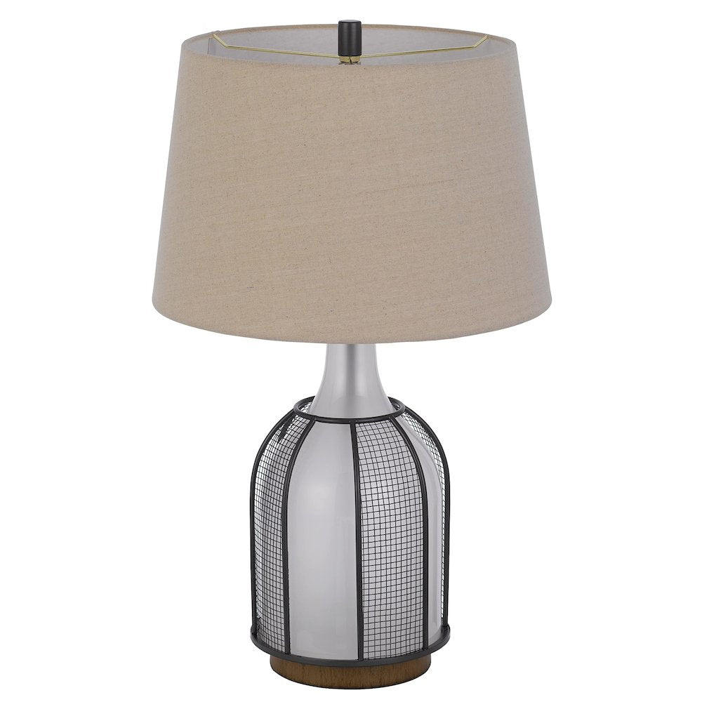 100W Morgan Glass Table Lamp - Cal Lighting