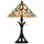 60W X 2 Metal/Resin Tiffany Table Lamp With Pull Chain Switches - Cal Lighting