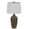 150W 3 Way Aurora Resin Table Lamp - Cal Lighting