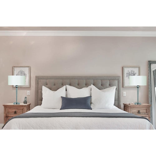 28.5'' Height Metal Table Lamp in Chrome - Cal Lighting