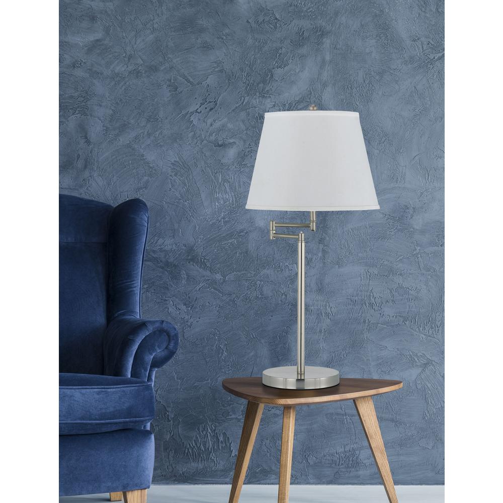 150W 3Way Andros Metal Table Lamp - Cal Lighting