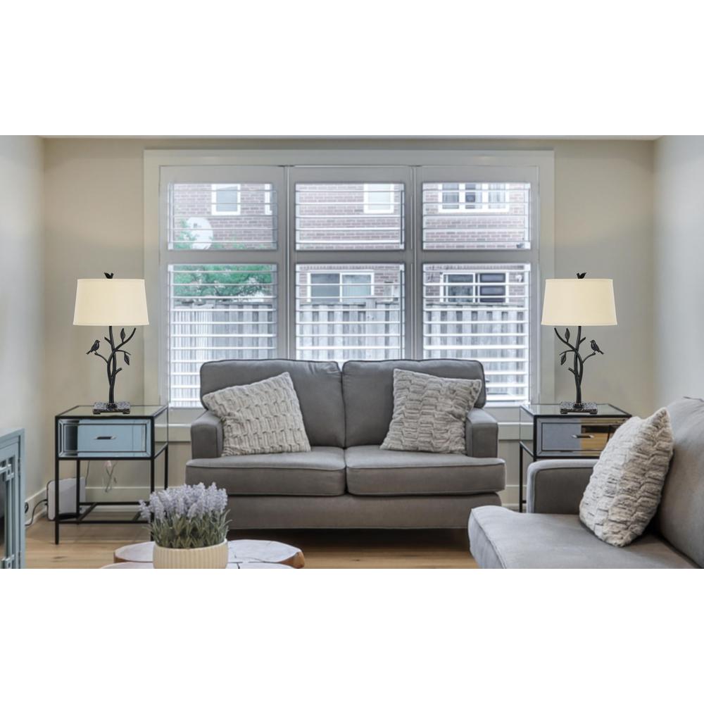 150W 3 Way Medora Iron Tb Lamp - Cal Lighting