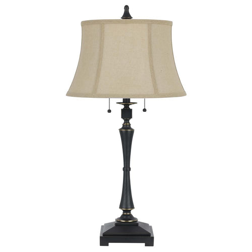 60W X 2 Madison Table Lamp - Cal Lighting