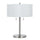 60W X 2 Calais Metal Table Lamp - Cal Lighting