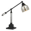 24.5'' Height Metal Desk Lamp in Dark Bronze - Cal Lighting