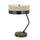 60W X 2 Parson Metal/Wood Desk Lamp With Metal/Fabric Shade With 2 Usb Ports - Cal Lighting