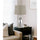 150W 3 Way Perth Glass Table Lamp - Cal Lighting