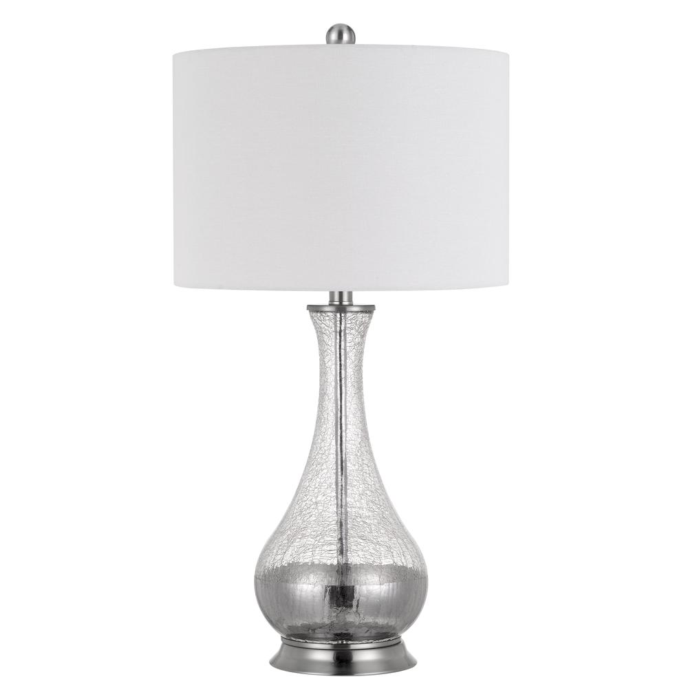 150W 3 Way Potenza Glass Table Lamp (Priced And Sold in Pairs) - Cal Lighting