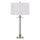 60W X 2 Montilla Metal/Acrylic Table Lamp With Fabric Shade - Cal Lighting