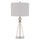 Kingsley Glass Table Lamp With Fabric Drum Shade - Cal Lighting