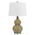 150W Sion Ceramic Table Lamp With Taper Drum Linen Hardback Shade (Priced And Sold As Pairs) - Cal Lighting