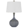 Vernate Ceramic Table Lamp With Hardback Taper Drum Shade - Cal Lighting