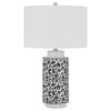 Exeter Ceramic Table Lamp With Hardback Drum Shade - Cal Lighting