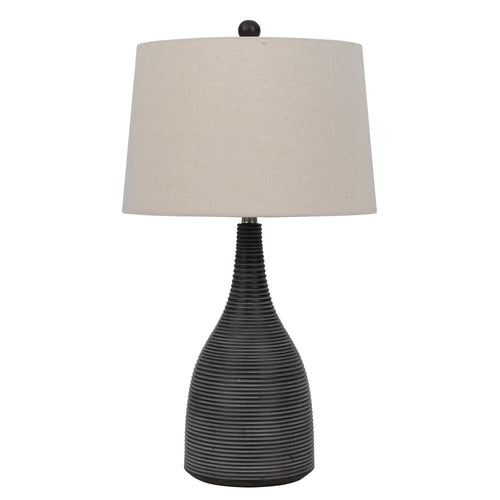 150W 3 Way Kaneohe Resin Table Lamp - Cal Lighting