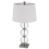 150W 3 Way Crosset Crackle Glass Table Lamp. Priced And Sold As Pairs - Cal Lighting