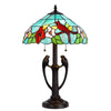 60W X 2 Tiffany Table Lamp - Cal Lighting