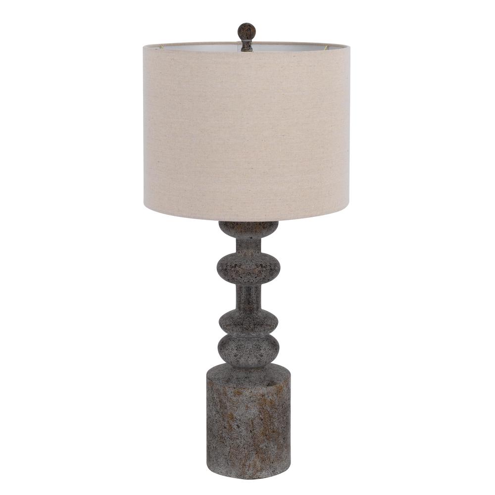 150W 3 Way Blackfoot Resin Table Lamp. Priced And Sold As Pairs - Cal Lighting