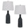 100W Irvington Ceramic Table Lamp. Priced And Sold As Pairs - Cal Lighting