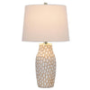 100W Elmira Ceramic table lamp. Priced and sold as pairs - Cal Lighting