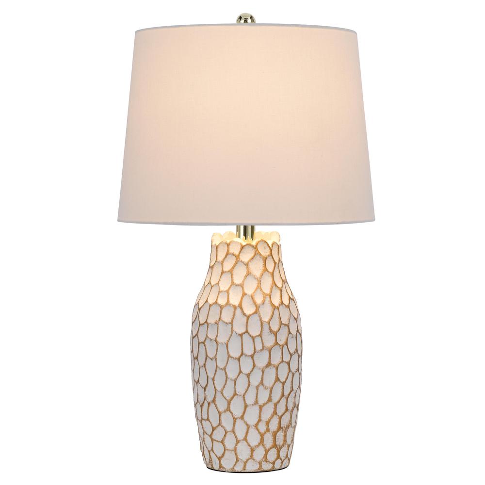 100W Elmira Ceramic Table Lamp. Priced And Sold As Pairs - Cal Lighting