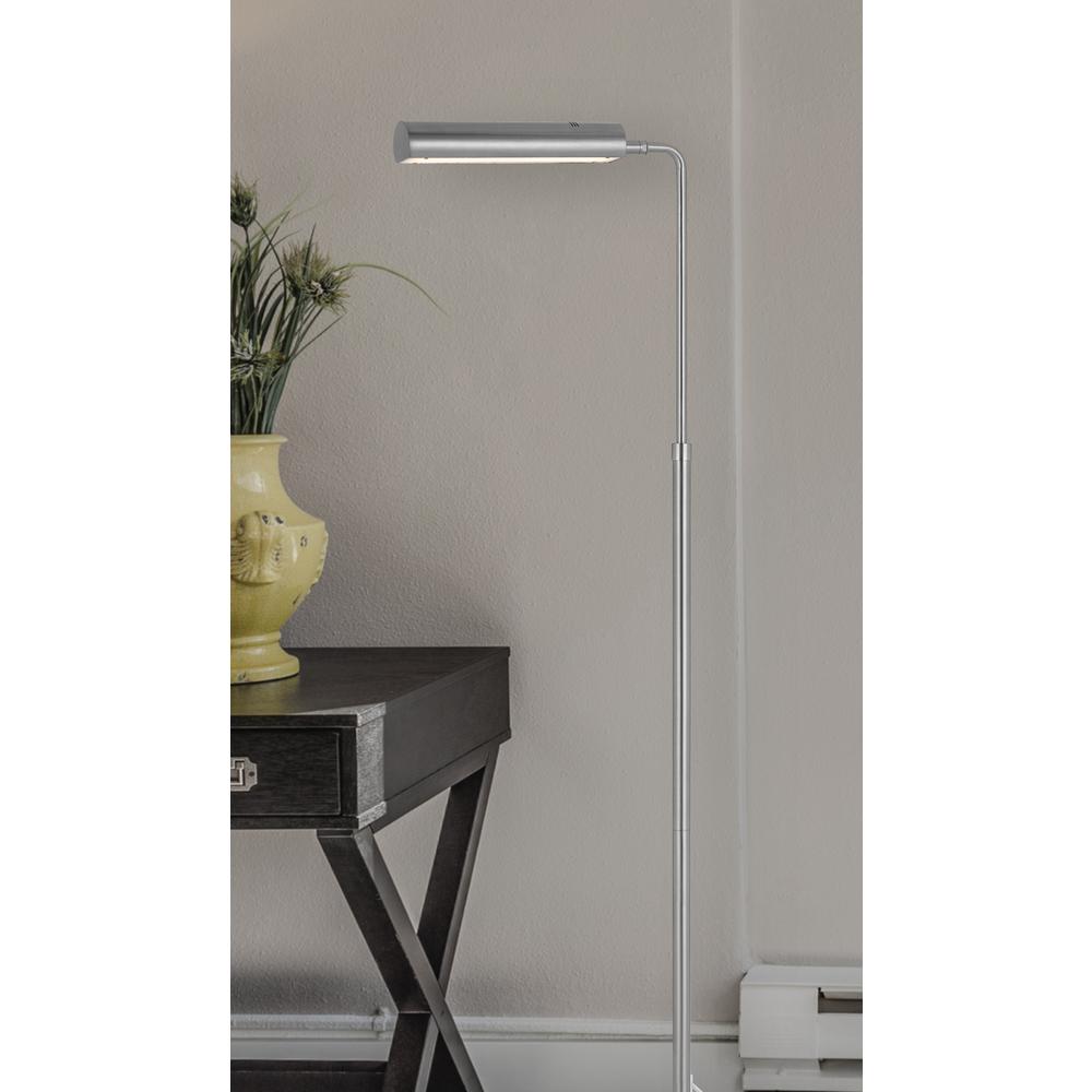 Delray 17W, 3000K Non Dimmable Integrated Led Metal Floor Lamp - Cal Lighting
