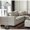 60W X 2 Muirfield Tiffany Floor Lamp - Cal Lighting