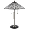 60W X 2 Muirfield Tiffany Table Lamp - Cal Lighting