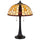 60W X 2 Whitton Tiffany Table Lamp - Cal Lighting