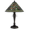 60W X 2 Milwood Tiffany Table Lamp - Cal Lighting