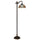 60W Colebridge Downbridge Tiffany Floor Lamp - Cal Lighting