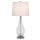 150W 3 Way Walham Glass Table Lamp With Hardback Fabric Shade (Sold In Pairs) - Cal Lighting