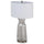 150W 3 Way Keswick Glass Table Lamp With Hardback Fabric Shade (Sold In Pairs) - Cal Lighting