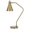 Type A led bulb 12W max. Capstone task metal table lamp with swivel shade - Cal Lighting