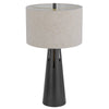 100W 3 way Hayti metal table lamp with 2W led night light - Cal Lighting