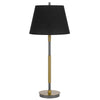 150W 3 way Ciudad metal two tone table lamp - Cal Lighting
