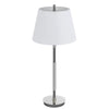 150W 3 way Ciudad metal two tone table lamp - Cal Lighting