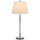 150W 3 way Ciudad metal two tone table lamp - Cal Lighting