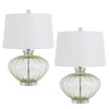 150W 3 way Delta glass table lamp. Sold in pairs - Cal Lighting