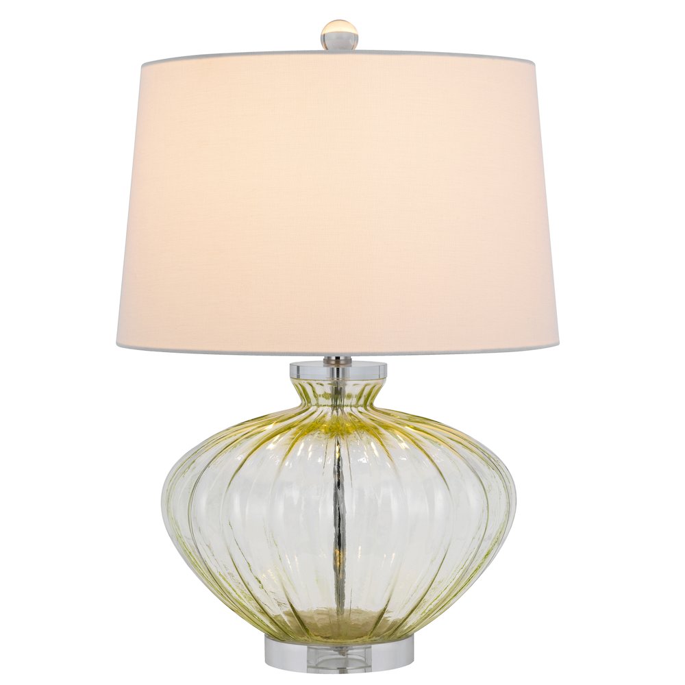 150W 3 way Delta glass table lamp. Sold in pairs - Cal Lighting