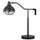 60W Taloga metal desk lamp with adjustable caged shade (Bulb not included) - Cal Lighting
