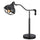 60W Taloga metal desk lamp with adjustable caged shade (Bulb not included) - Cal Lighting