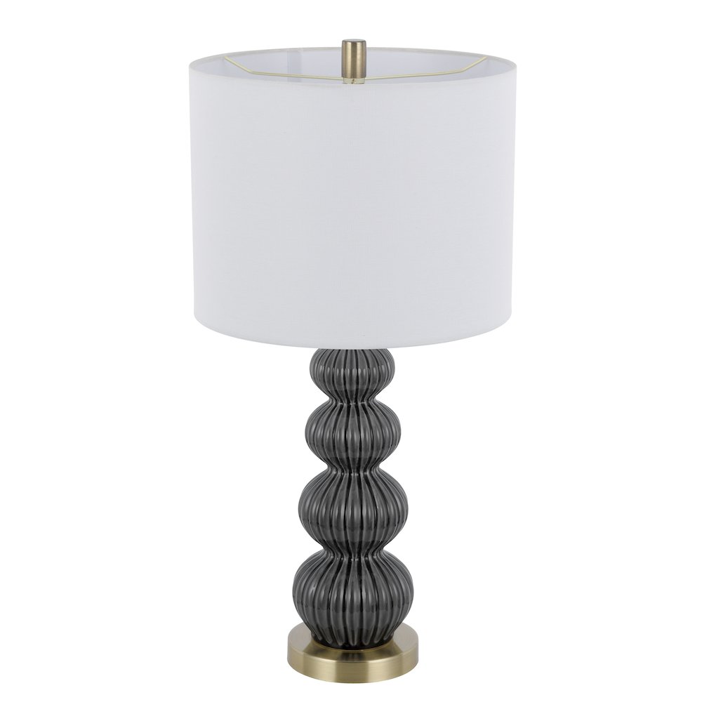 100W Carlisle ceramic table lamp. Sold in pairs - Cal Lighting