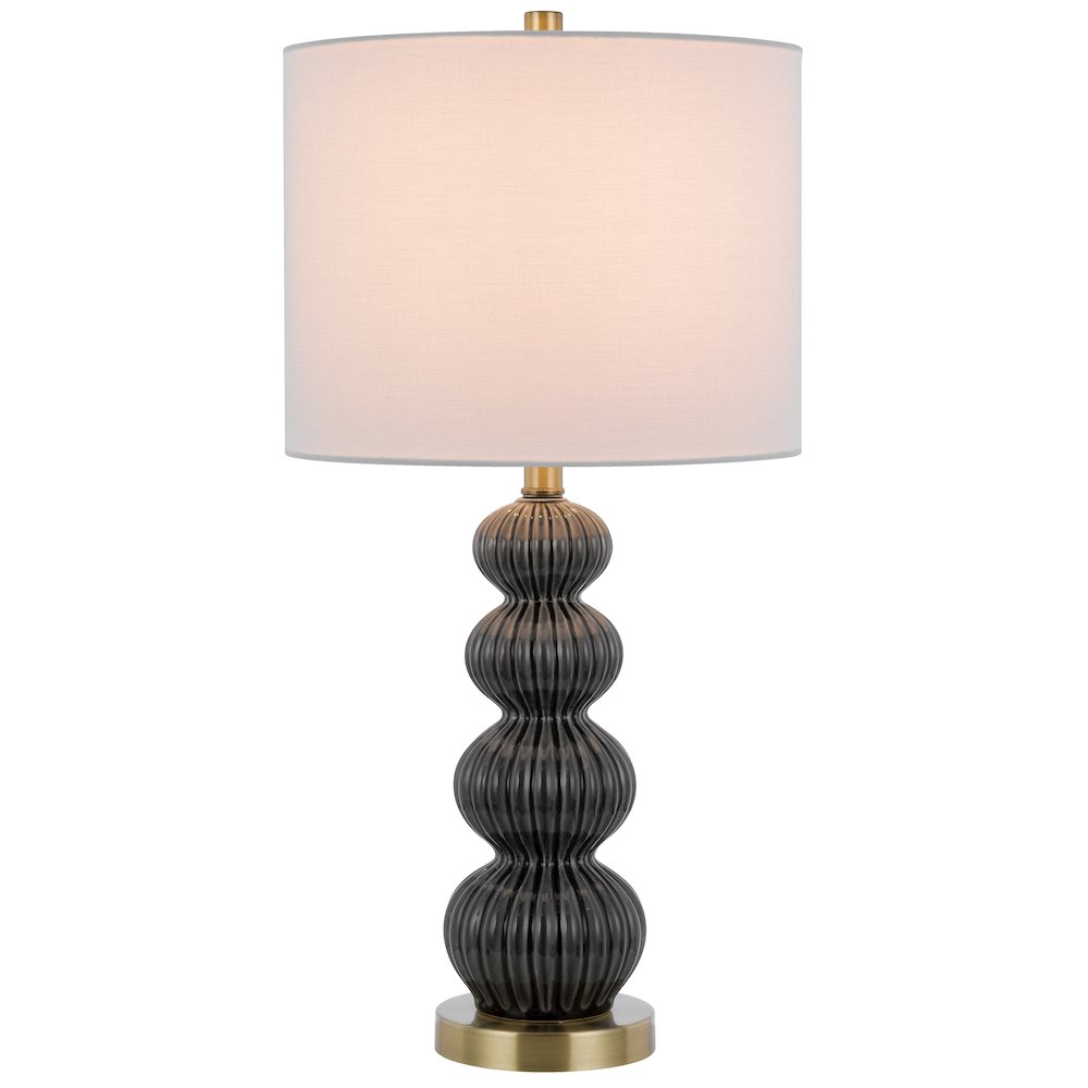 100W Carlisle ceramic table lamp. Sold in pairs - Cal Lighting