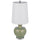 100W Kawela ceramic table lamp with crystal base. Sold in pairs - Cal Lighting