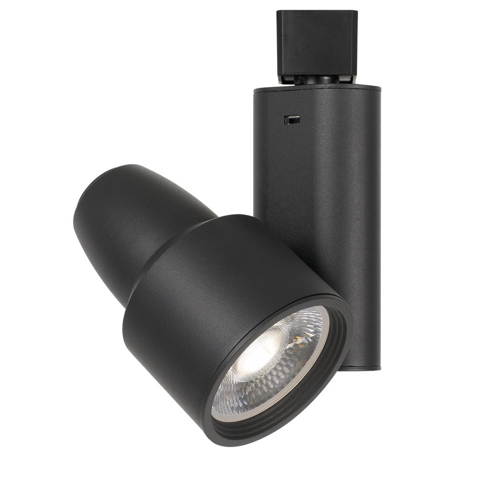Integrated dimmable 40W LED track fixture with 3 level temperature control. 2700K/3000K/4000K., Black - Cal Lighting