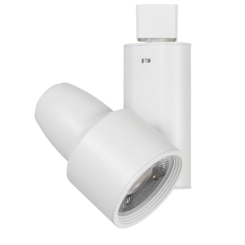 Integrated dimmable 40W LED track fixture with 3 level temperature control. 2700K/3000K/4000K., White - Cal Lighting