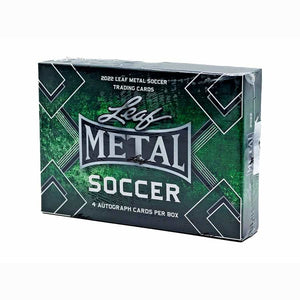 Leaf Trading Cards -  Metal - 2022 Leaf Metal Soccer Mega Box Hobby