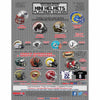 Tri-Star Productions Inc -  Hidden Treasures - 2022 Tristar Hidden Treasures Autographed Football Mini Helmets Platinum Edition - Series 2